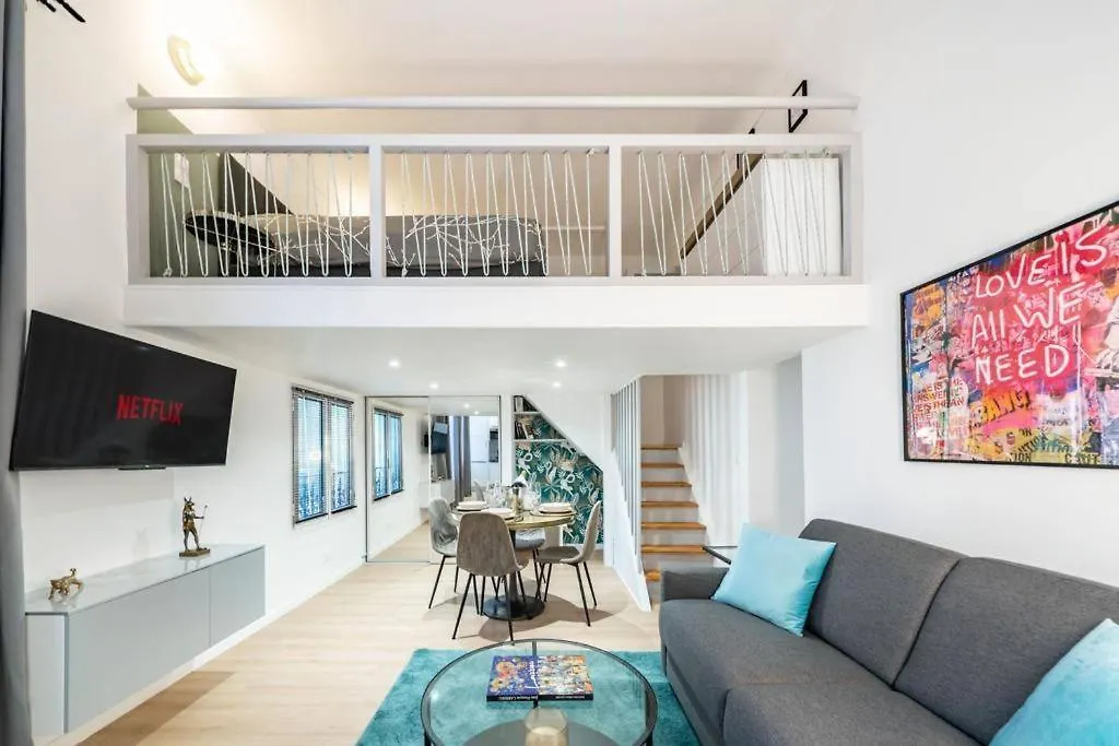 Monte Carlo Monaco Border - Luxury - Cozy - Loft - Mezzanine Appartement Beausoleil 0*,
